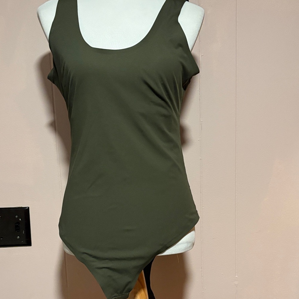 Elegant Olive Bodysuit and a white bodysuit (2) for Women